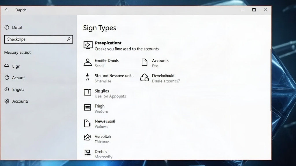 Windows 11 Sign-in Accounts: Explore Types and Security Features